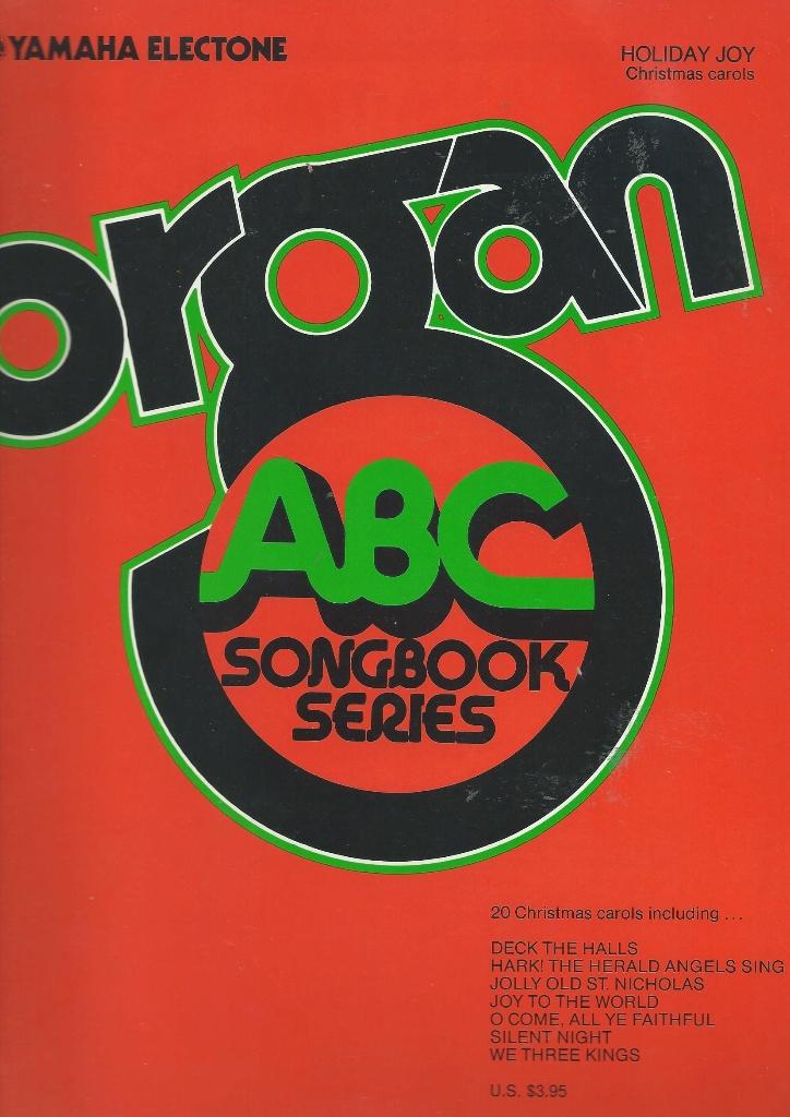 Organ ABC Holiday Joy Christmas carols, Gebruikt, Ophalen of Verzenden, Keyboard, Thema