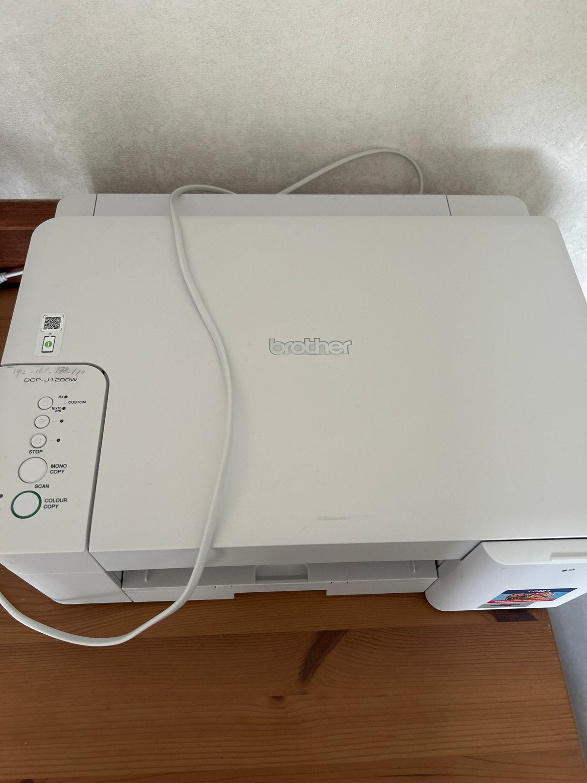 Brother DCP-J1200W All-in-One Inkjetprinter, Computers en Software, Inkjetprinter, All-in-one, Kleur printen, Ophalen of Verzenden