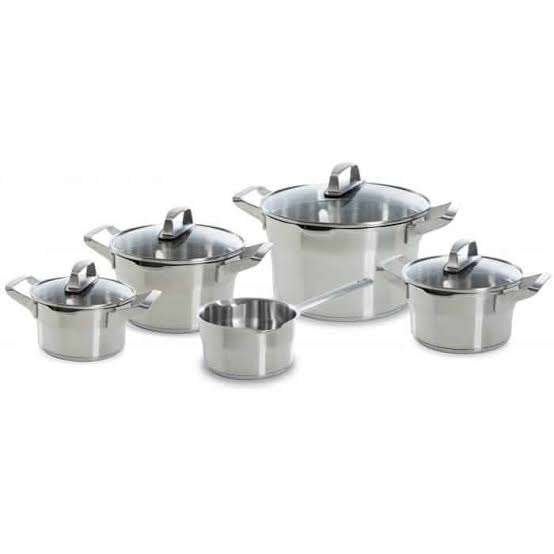Pannenset BK Premium + RVS PFAS vrij 9-delig, Huis en Inrichting, Keuken | Potten en Pannen, Verzenden, BK, Nieuw, Pannenset