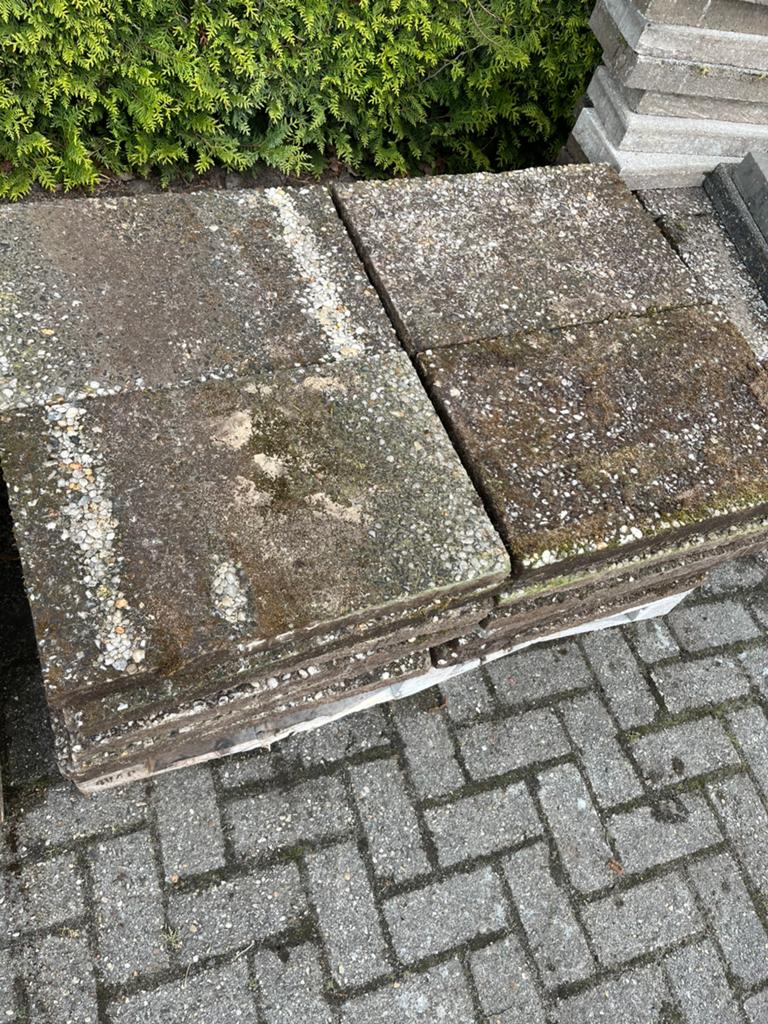 Grindtegels 60x40, Ophalen, Beton, Terrastegels