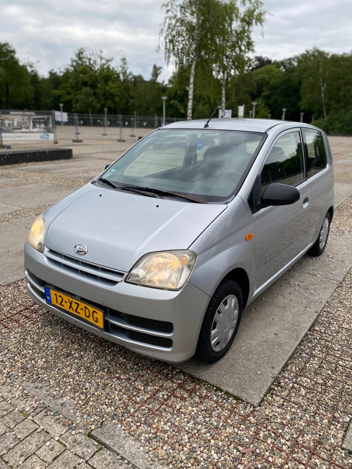 Daihatsu Cuore 1.0 3D 2007 Grijs (nieuwe apk), Auto's, Daihatsu, 600 kg, 18 €/maand, Cuore, Origineel Nederlands