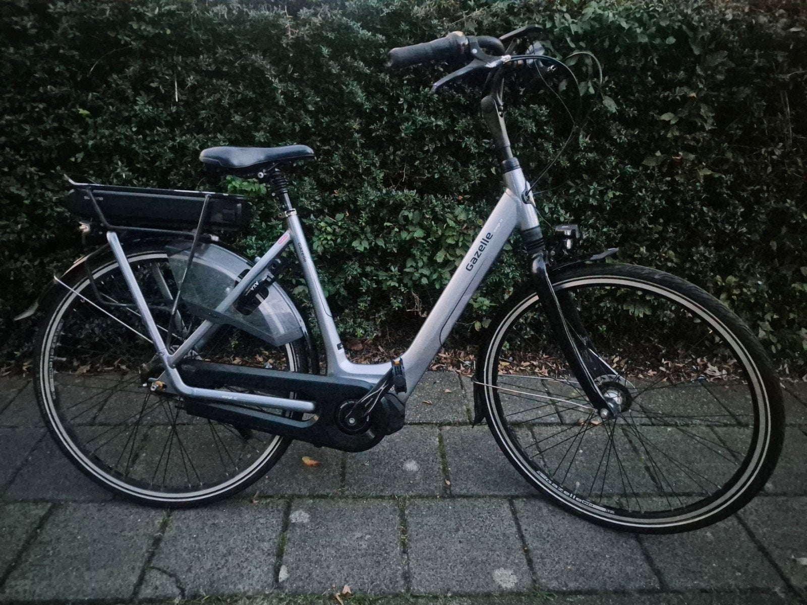 Gazelle Orange C7+ elektrische fiets met Shimano motor, Gebruikt, Ophalen of Verzenden, 51 tot 55 cm, 50 km per accu of meer