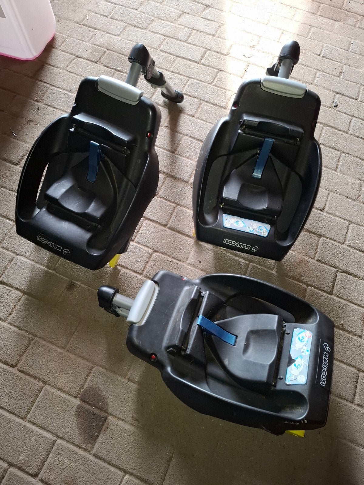 Easybase easyfix cabriofix 3 voor €25, Ophalen, Zo goed als nieuw, Isofix, 0 t/m 13 kg