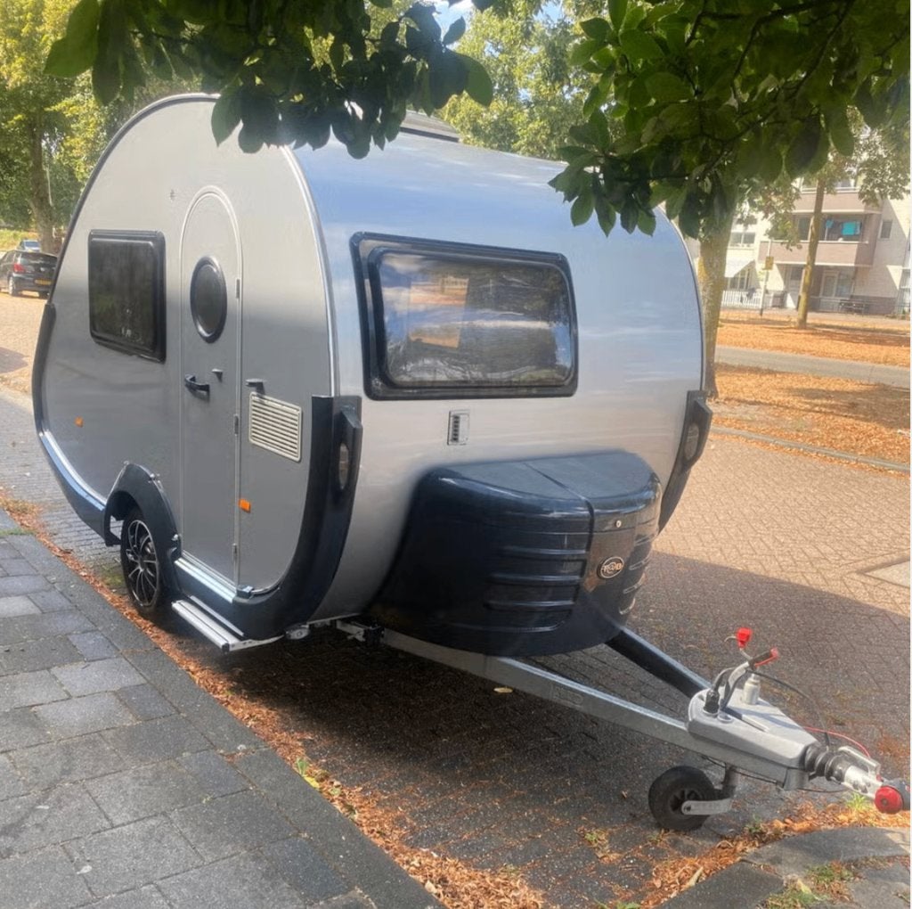 T@b 320/ Tab 320 met Isabella Luifel, Voortent, Airco, etc., Caravans en Kamperen, Schokbreker, Rondzit, Tot en met 2, Particulier