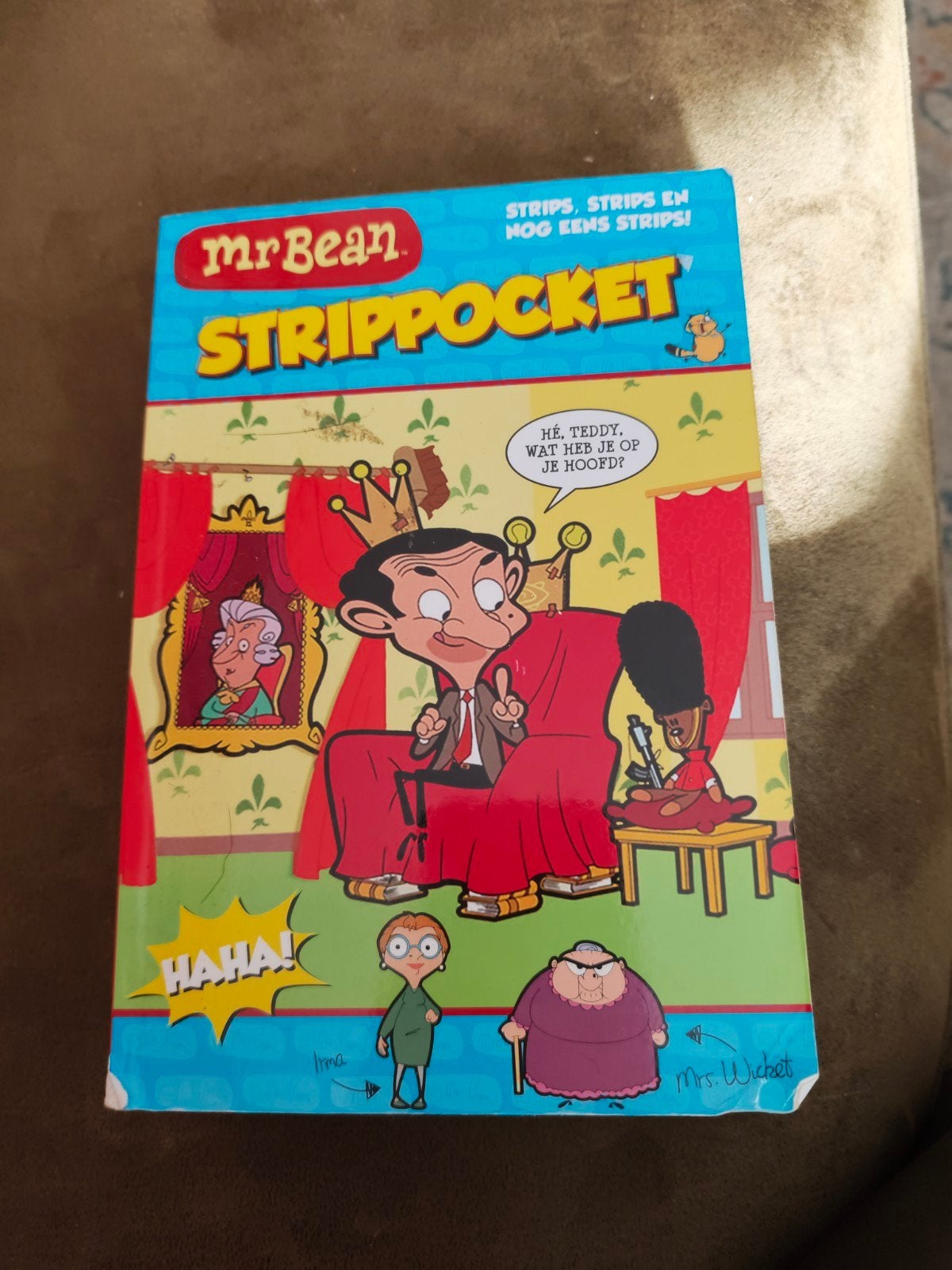 Mr. Bean Strippocket - Strips, strips en nog eens strips!, Eén stripboek, Ophalen of Verzenden, Zo goed als nieuw, Mr. Bean