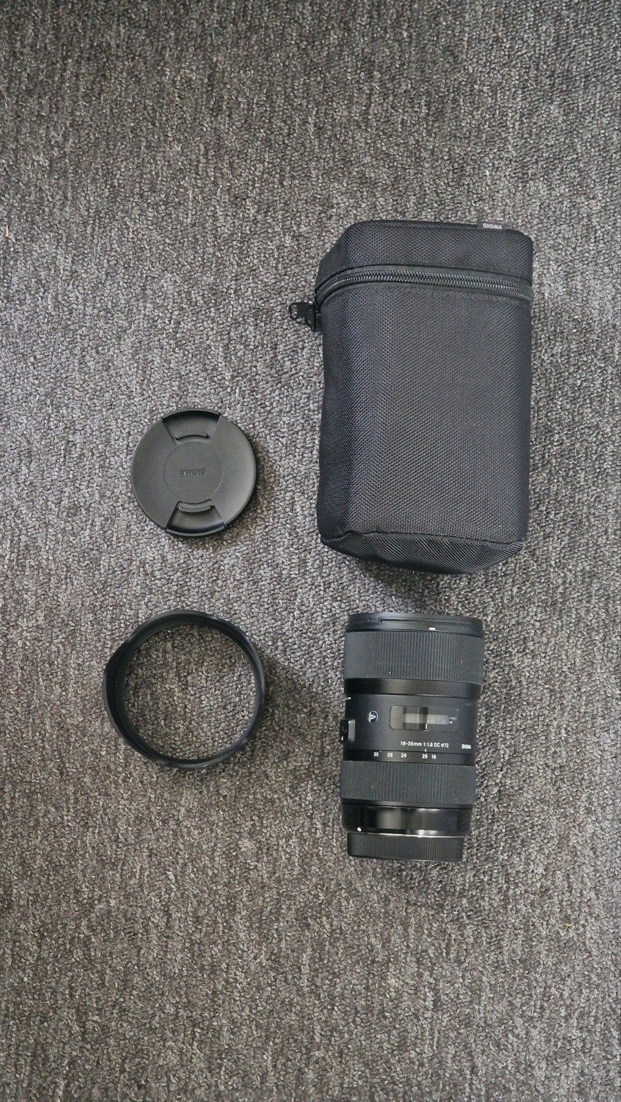 Sigma 18-35mm F1.8 DC HSM Art Lens voor Nikon, Audio, Tv en Foto, Fotografie | Lenzen en Objectieven, Sigma, Zo goed als nieuw