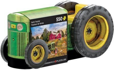 Eurographics: Vintage Tractor Tin 550 stukjes, Ophalen of Verzenden, 500 t/m 1500 stukjes, Nieuw, Legpuzzel