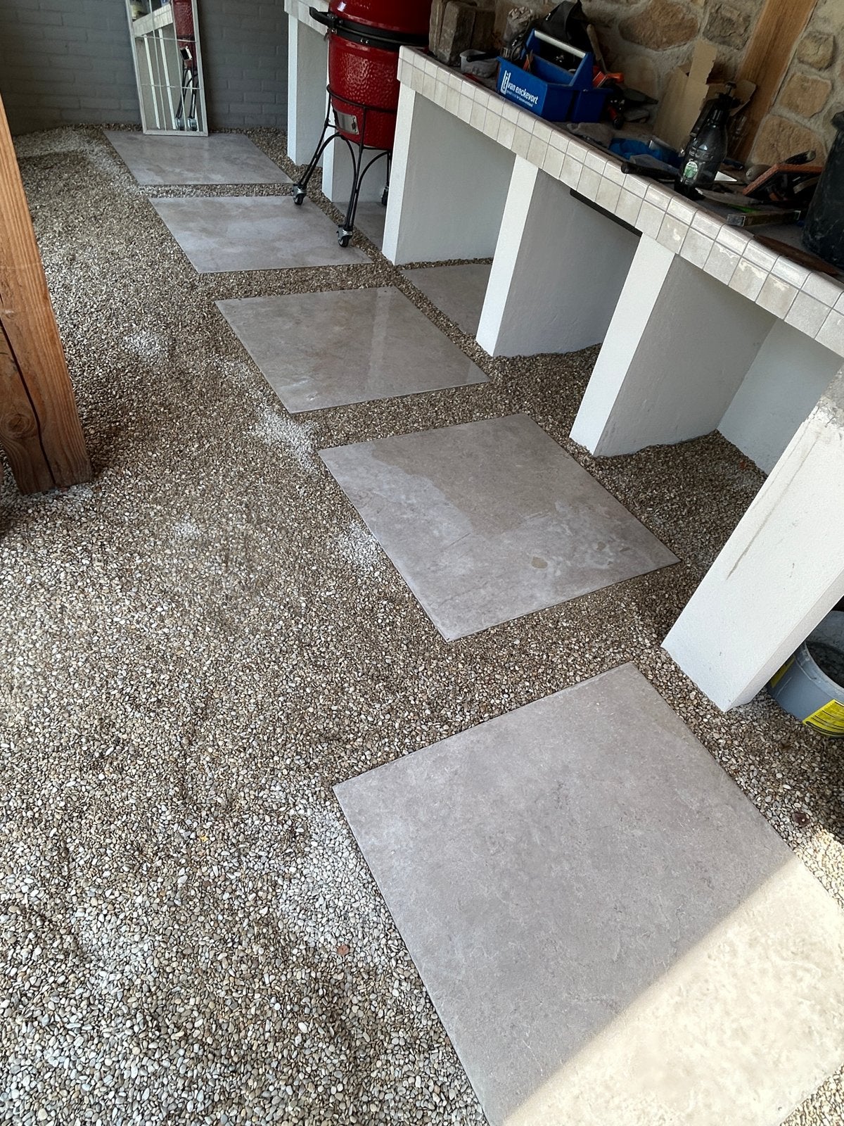 Keramische terrastegels 90x90x2 cm - Nieuw in verpakking, Doe-het-zelf en Verbouw, Tegels, Ophalen, 60 cm of meer, Nieuw, Minder dan 5 m²