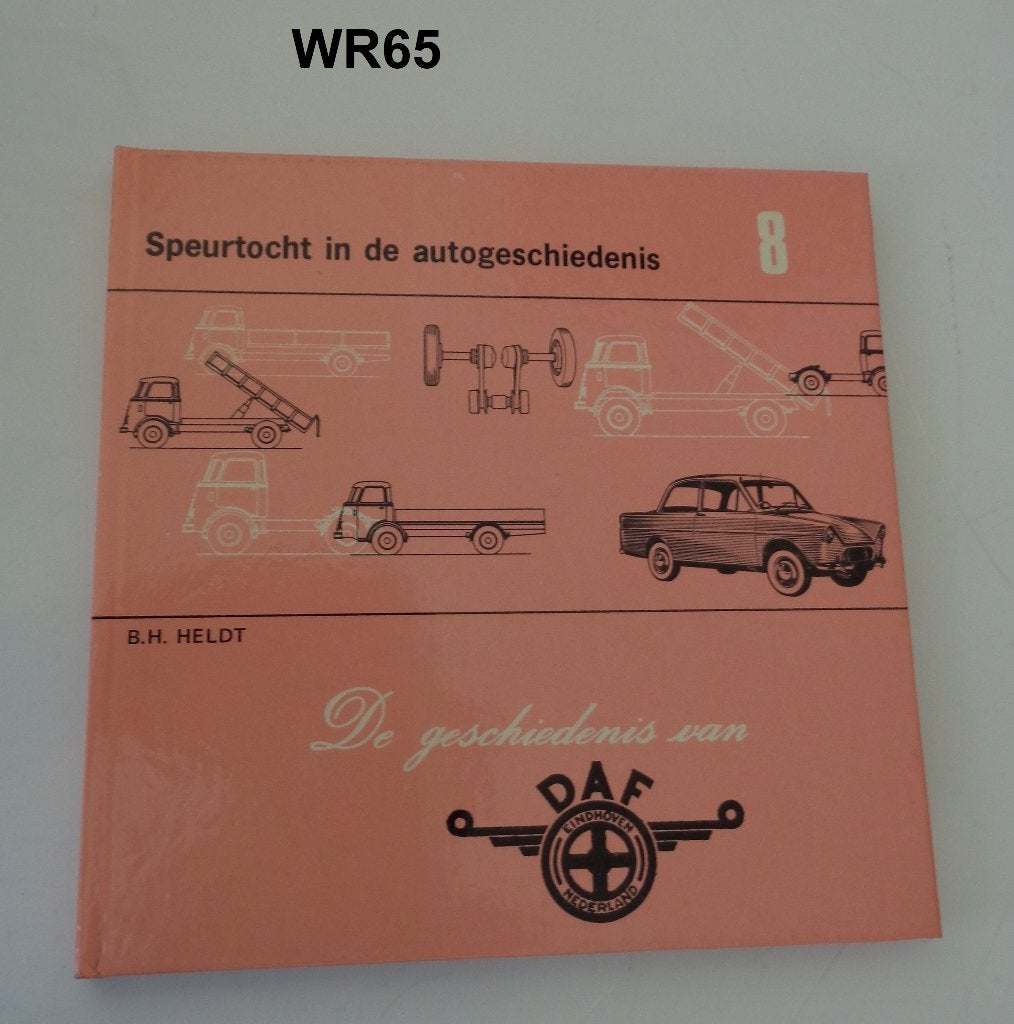 het boekje speurtpocht in de auto geschiedenis Daf, Ophalen of Verzenden, Zo goed als nieuw, Algemeen