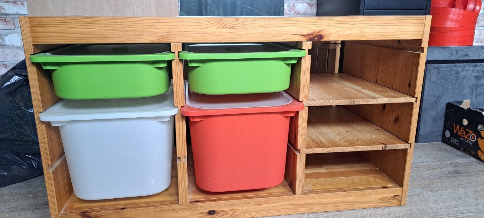 Ikea Trofast ladenkast, Gebruikt, 75 tot 100 cm, Minder dan 50 cm, Ophalen