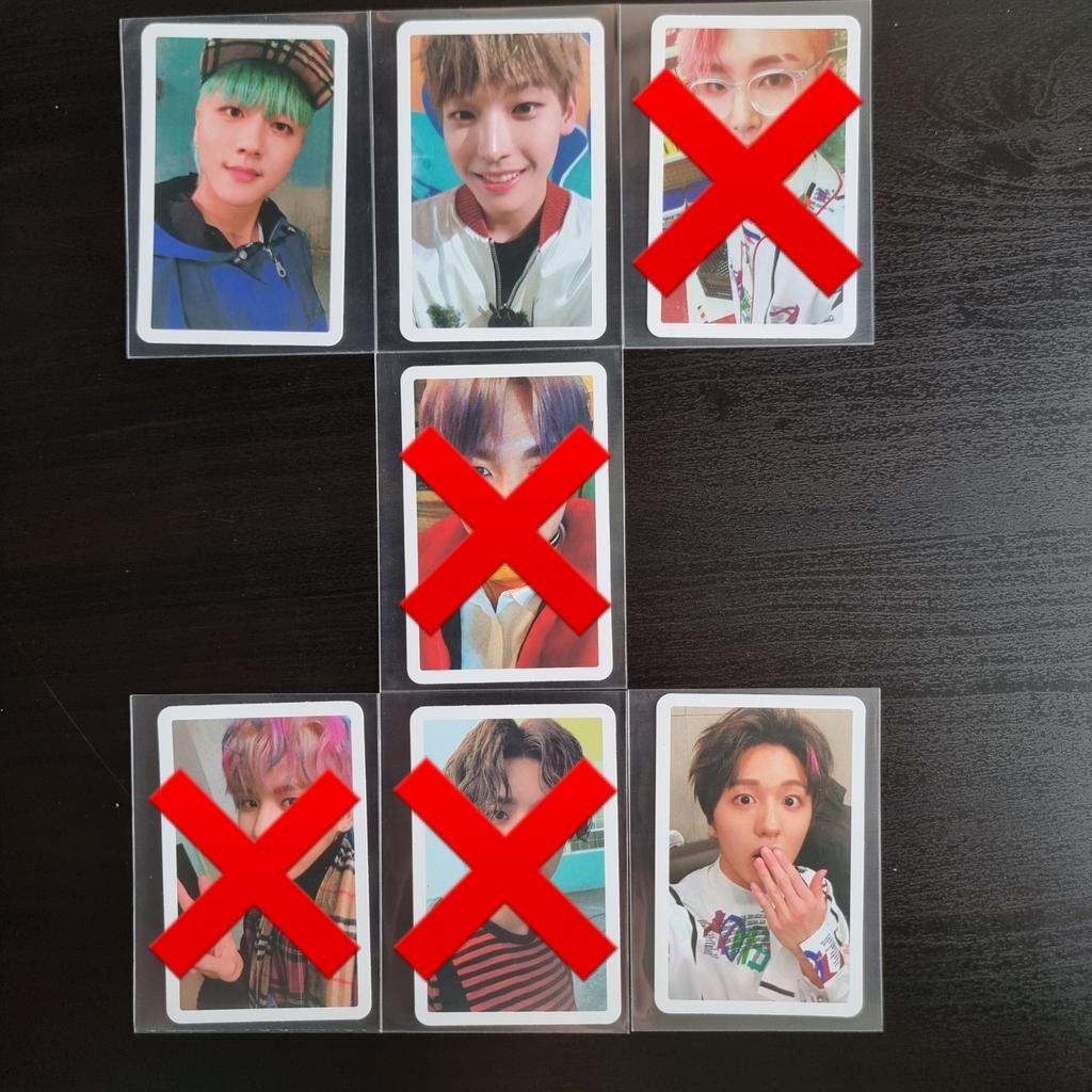 Kpop SF9 Mamma Mia! Selfie Photocards €2,- p.st., Verzamelen, Ophalen of Verzenden, Zo goed als nieuw, Foto of Kaart