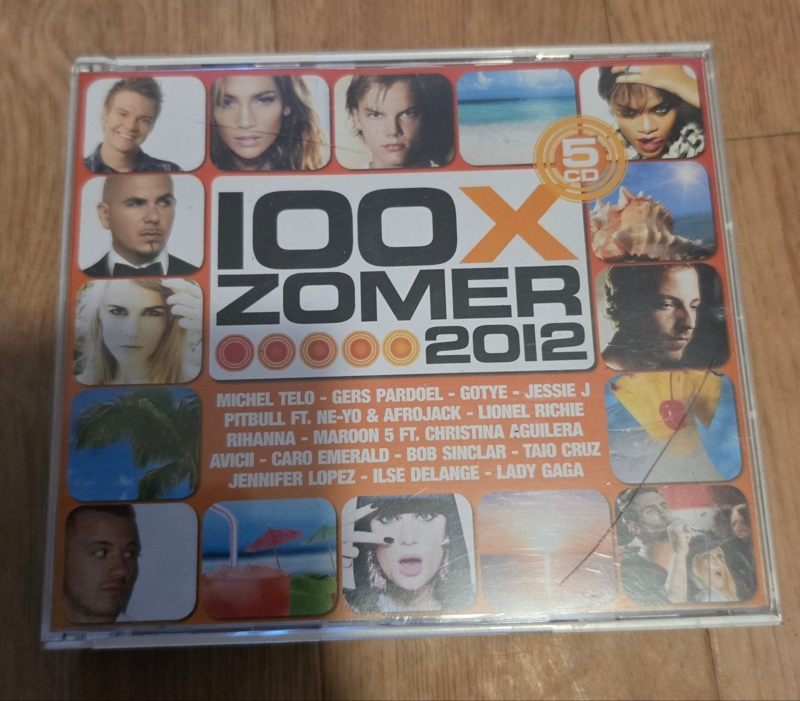 100X Zomer 2012 (5CdBox), Ophalen of Verzenden, Zo goed als nieuw