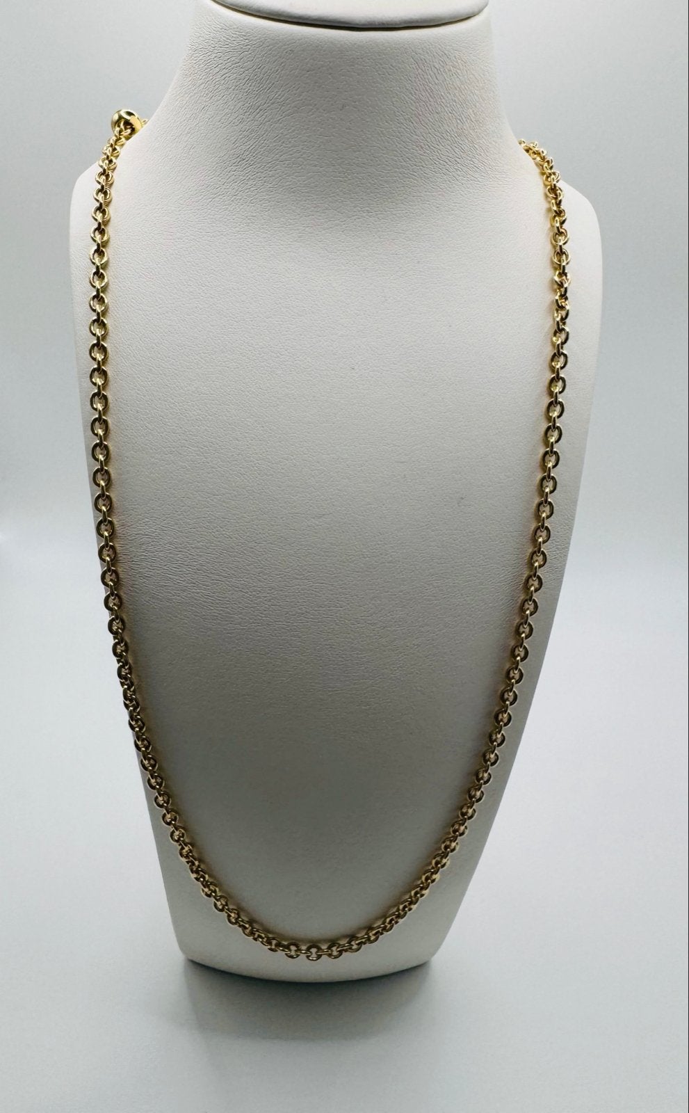 Authentieke Bvlgari Ketting met Gouden Kralen - 18K Geelgoud, Ophalen of Verzenden, Zo goed als nieuw, Goud
