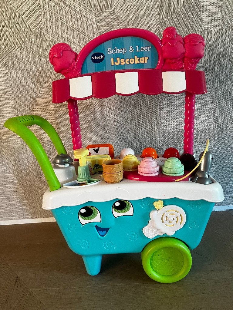 VTech Schep & Leer IJscokar, Ophalen, Gebruikt, 6 maanden tot 2 jaar