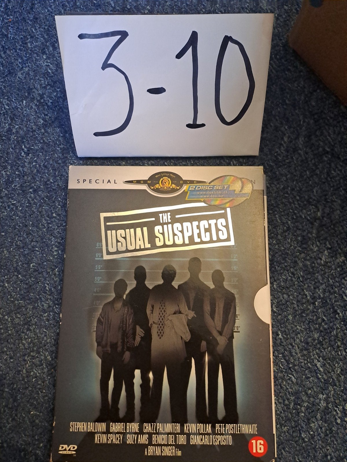 The Usual Suspects - Special 2 Disc Set DVD, Engels, Vanaf 16 jaar, Nederlands, Inclusief doosje