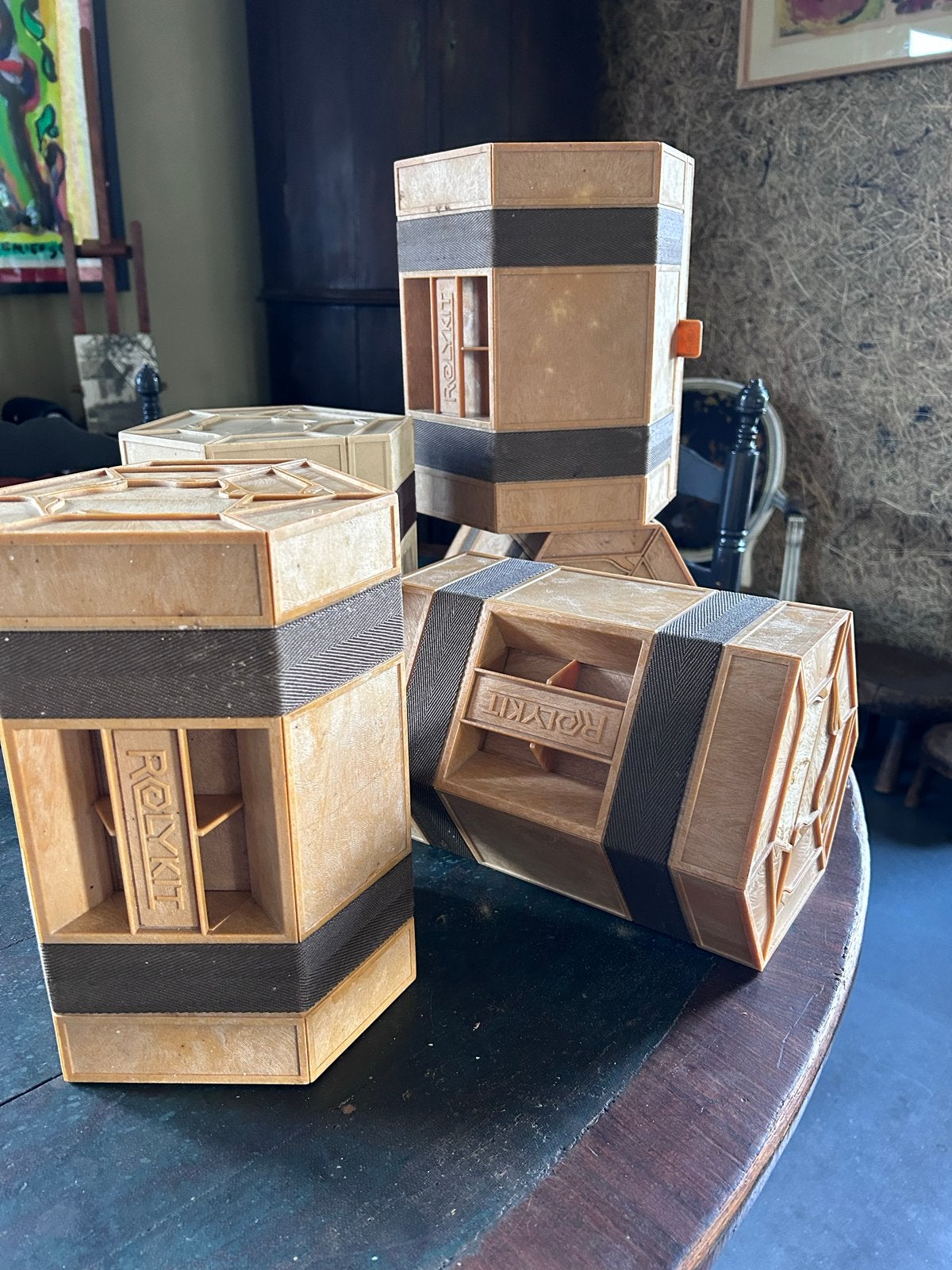 5 Rolykit gereedschapsboxen 90 euro totaal, Ophalen, Gebruikt