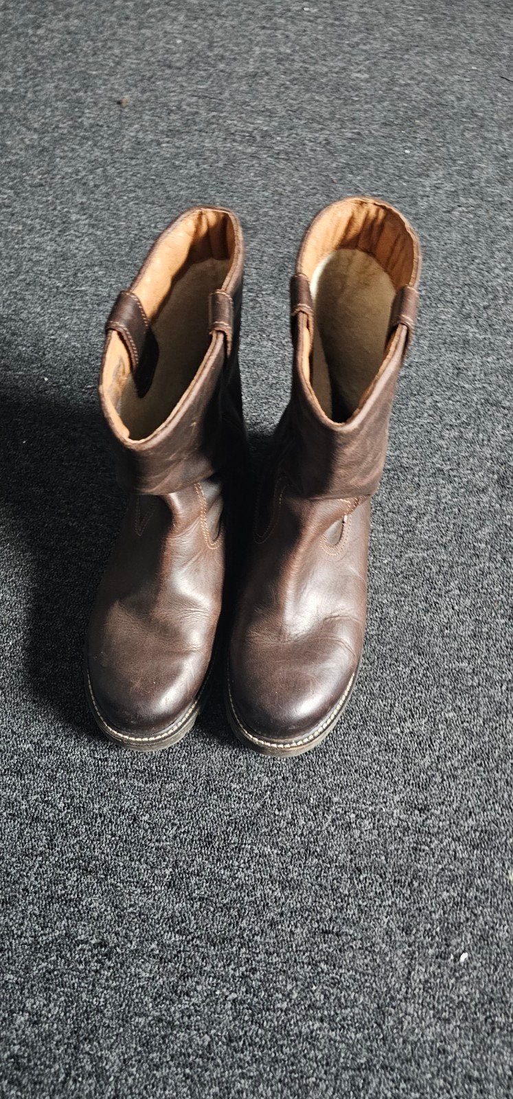 Heren bruine laarzen - Maat 43, Ophalen of Verzenden, Gedragen, Bruin, Boots