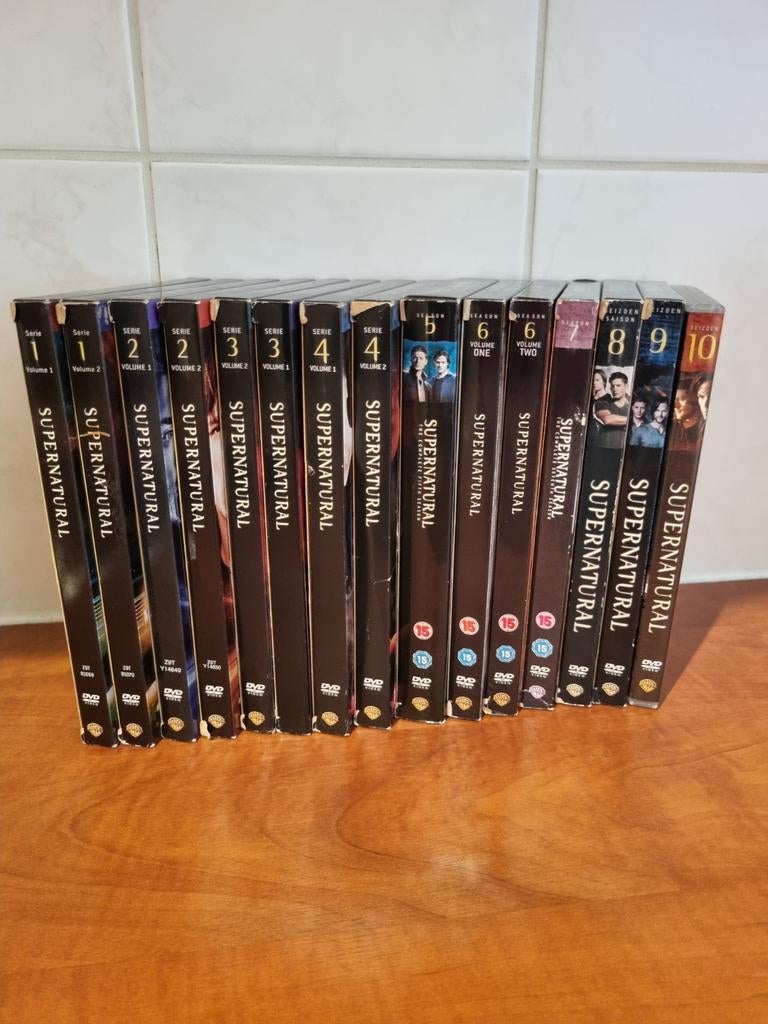 Supernatural seizoen 1 t/m 10, Ophalen of Verzenden, Zo goed als nieuw