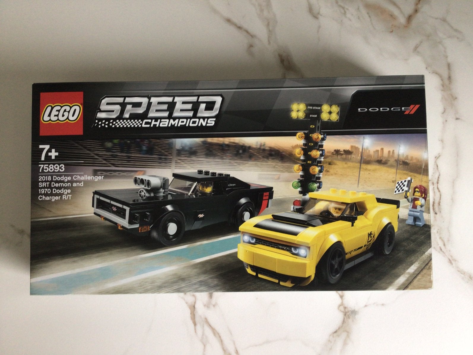 Dodge 2018 Challenger & 1970 Charger - Lego 75893 - NIEUW, Lego, Nieuw, Complete set, Ongeopend/sealed