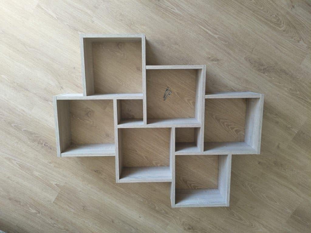Wandkast met vakken, Huis en Inrichting, Kasten | Wandmeubels, Ophalen, Zo goed als nieuw, Minder dan 150 cm, Minder dan 25 cm