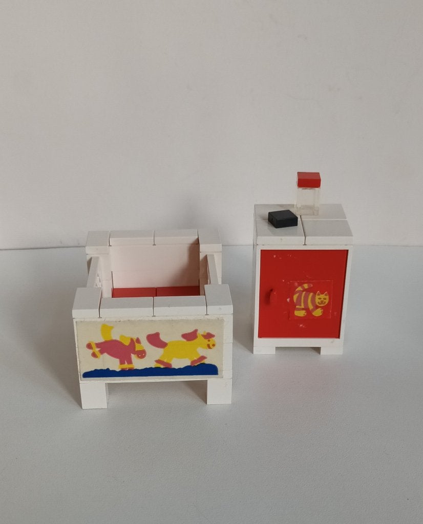 Vintage Lego 271 doos 1973 compleet met inhoud en instructie, Inclusief instructies, Lego, Ophalen of Verzenden, Zo goed als nieuw