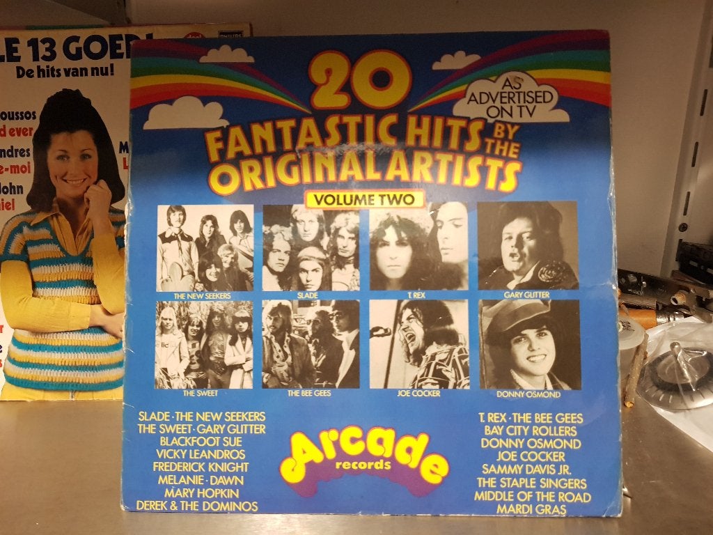 20 Fantastic Hits by the Original Artists Vol.2 LP(Z234-50), Ophalen of Verzenden, Zo goed als nieuw, Complilatie, Pop