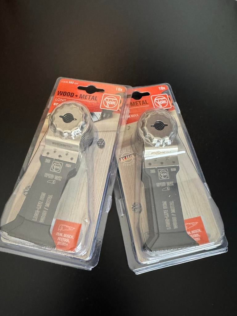 Fein E-Cut Long-Life Zaagblad Hout + Metaal 2x 10 stuks, Doe-het-zelf en Verbouw, Gereedschap | Zaagmachines, Ophalen of Verzenden