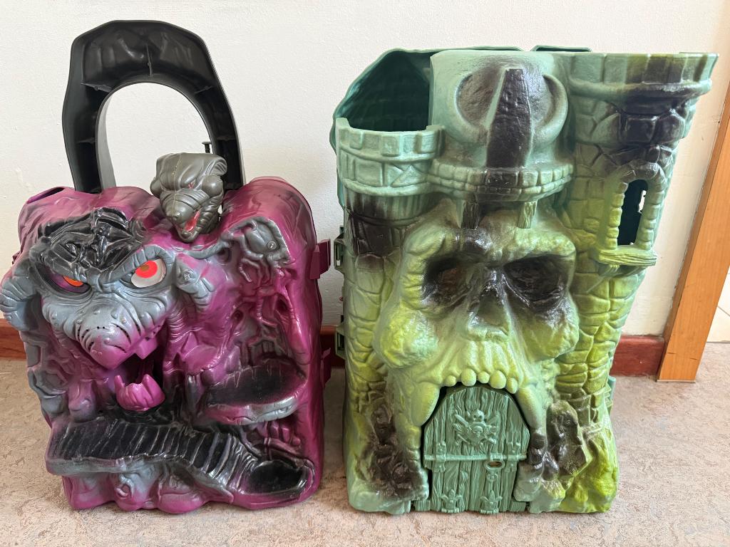 Vintage castle greyskull en snake mountain masters of the un, Ophalen of Verzenden
