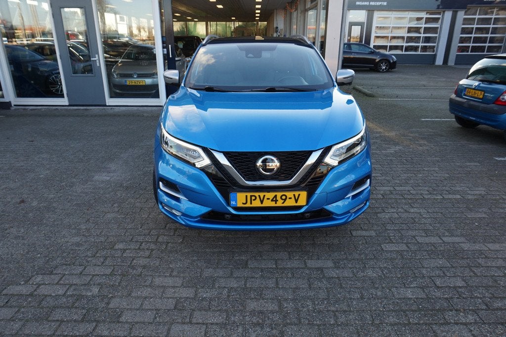 Nissan QASHQAI 1.3 DIG-T Tekna + ,48dkm Automaat Incl 12 mnd, Auto's, 12 maanden, Gebruikt, 4 cilinders, Leder