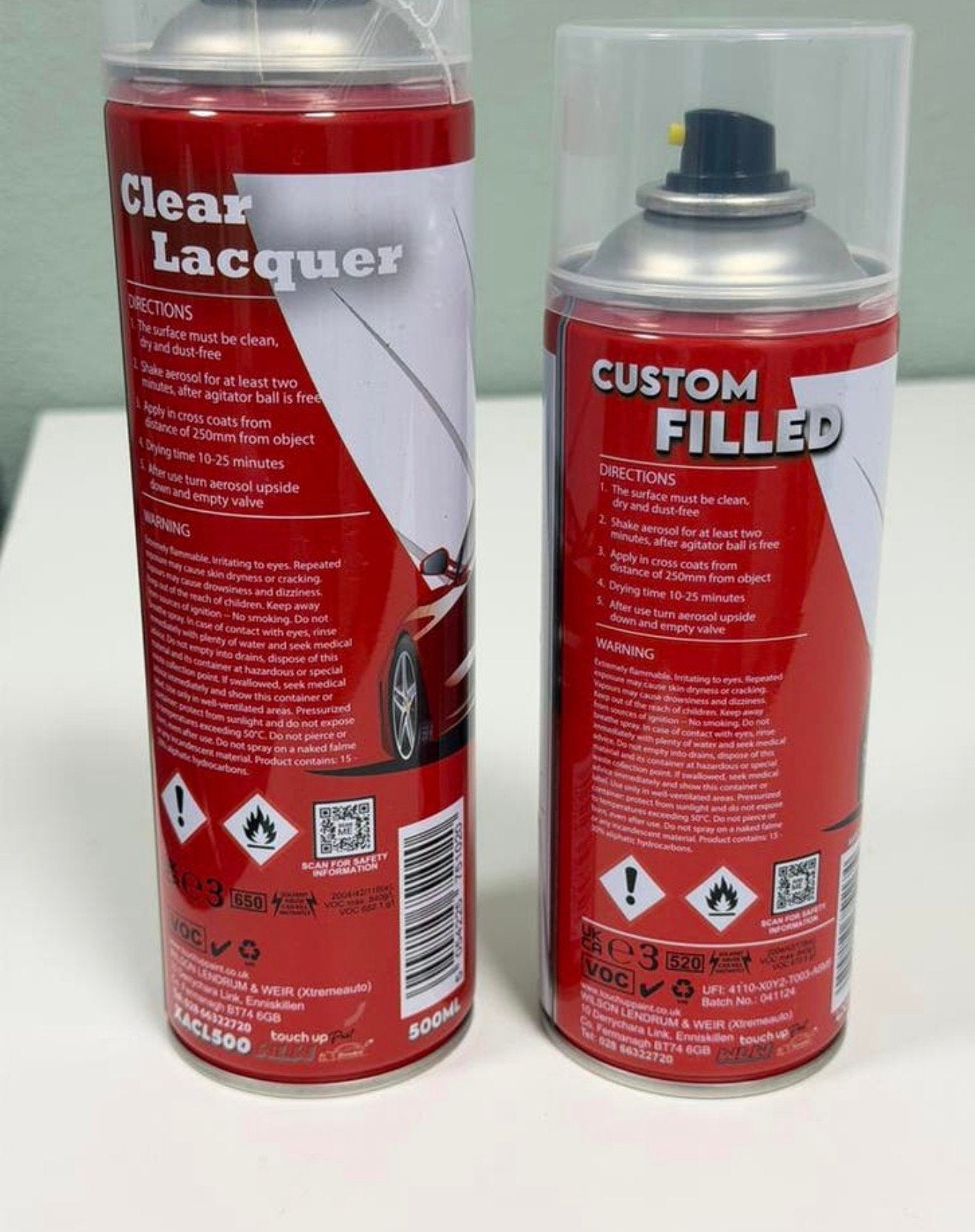 Spuitbus Mitsubishi U21 Bluish Silver + blanke lak Auto verf, Auto diversen, Ophalen of Verzenden, H, H, H