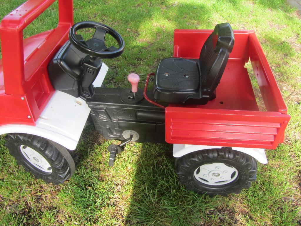 te koop Mercedes-Benz Unimog Trapauto Brandweer, Kinderen en Baby's, Speelgoed | Buiten | Skelters, Ophalen, Gebruikt, Overige merken