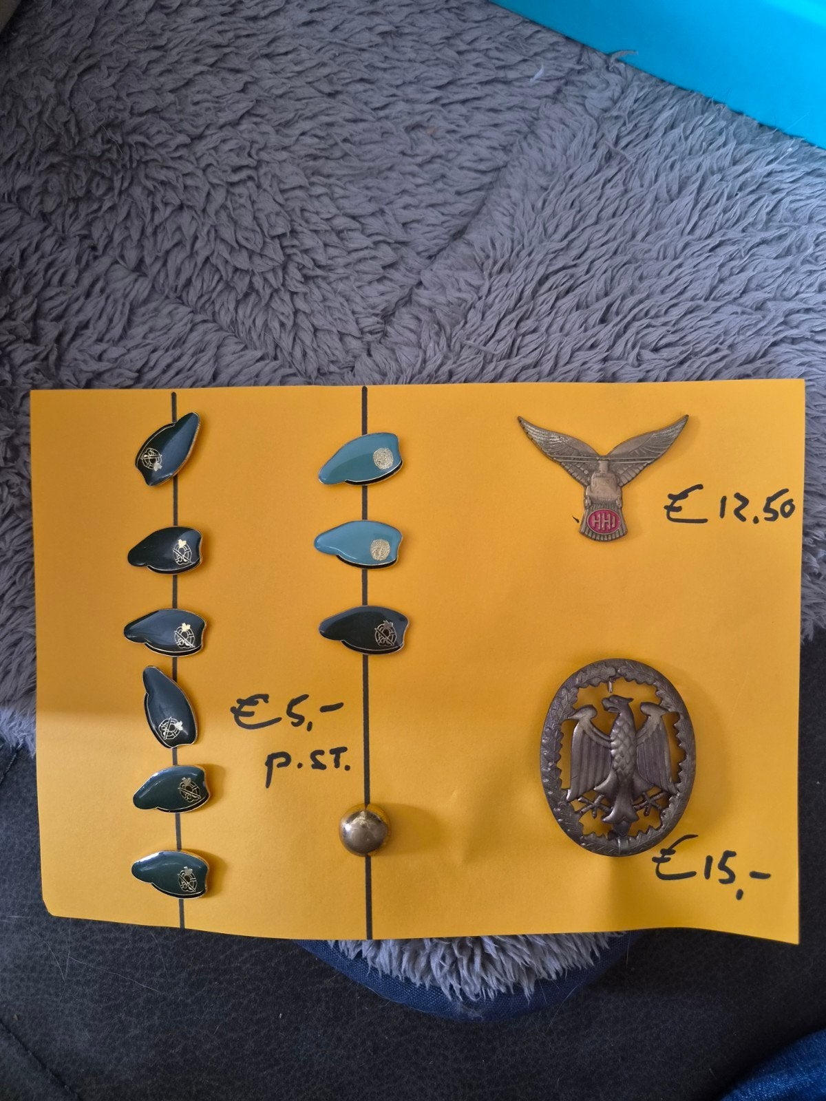 Militaire emblemen en badges - Diverse soorten, Ophalen of Verzenden, Landmacht, Nederland, Embleem of Badge