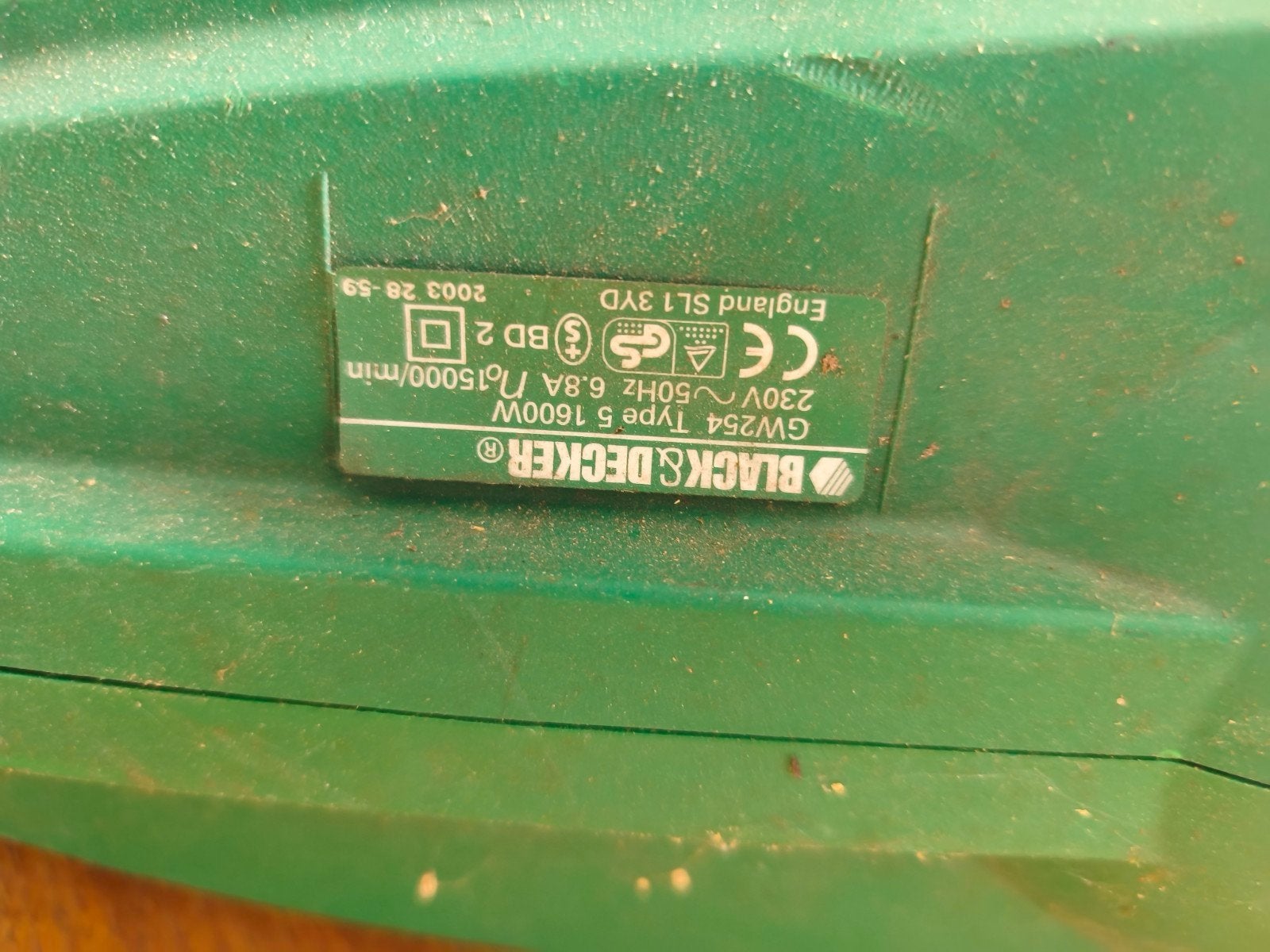 black en Decker gw254 bladblazer, Ophalen, Gebruikt