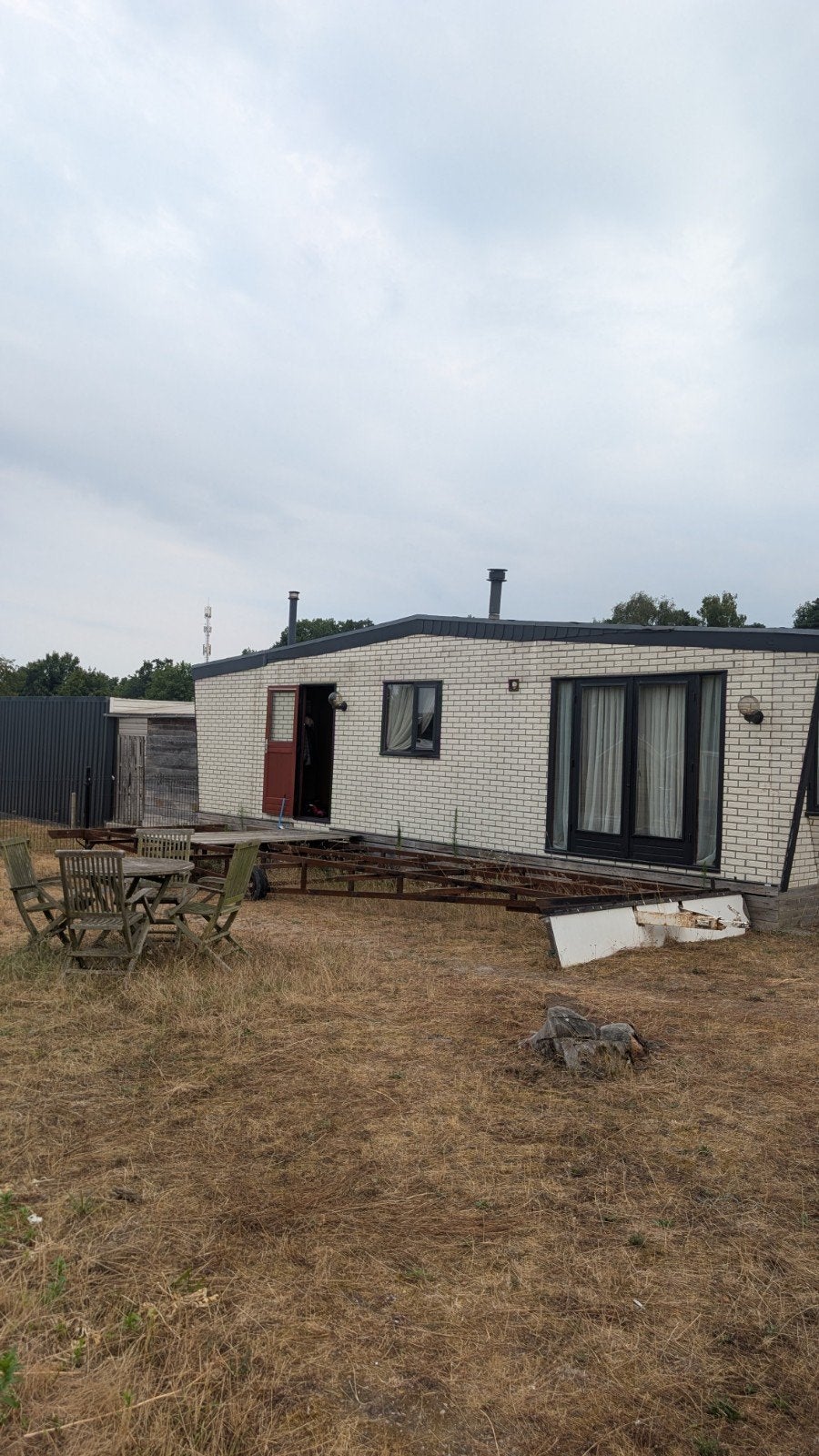stacaravan chalet, Overige merken, Particulier, 8 meter en meer, Tot en met 4