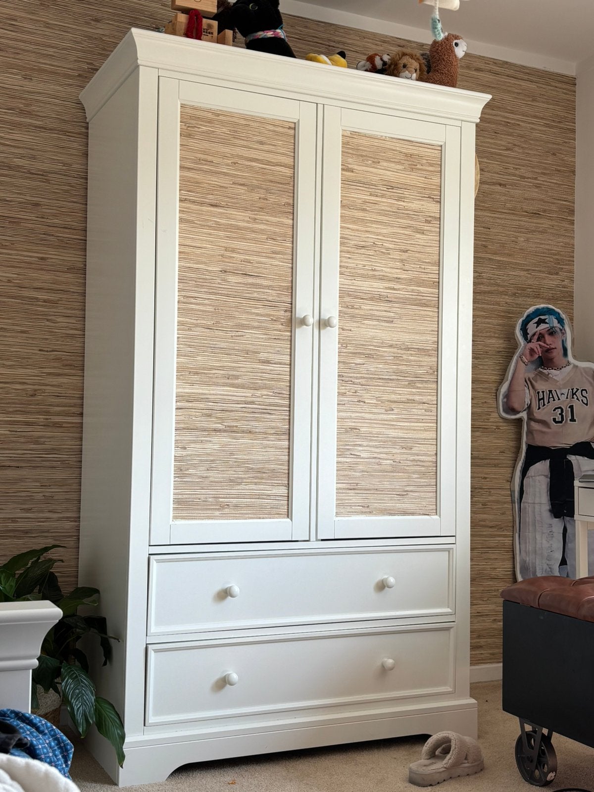 Kast kinder of babykamer Kidsmill Chateau 2-Deurs, Ophalen, Kast, 105 cm of meer, Zo goed als nieuw