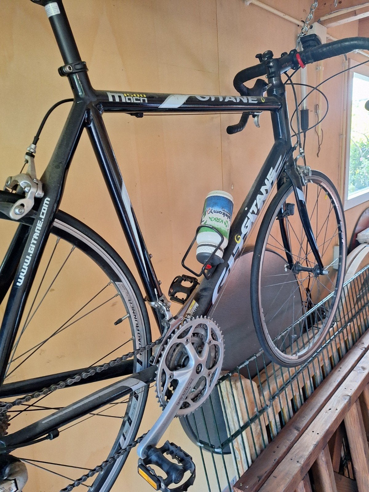 Gitane racefiets met Shimano Tiagra, Fietsen en Brommers, Fietsen | Racefietsen, 28 inch, Gebruikt, Aluminium, 15 tot 20 versnellingen
