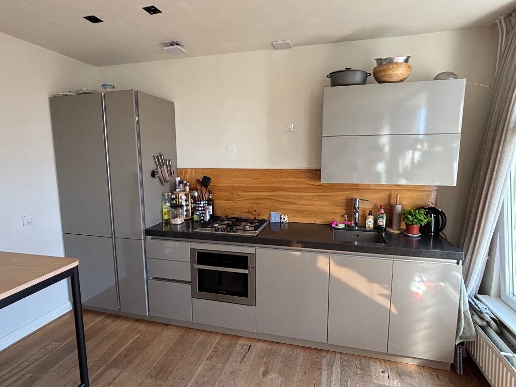 Keuken — Stox Design (Amsterdam), 2013, Ophalen, Gebruikt, Enkelwandige keuken, Greeploos