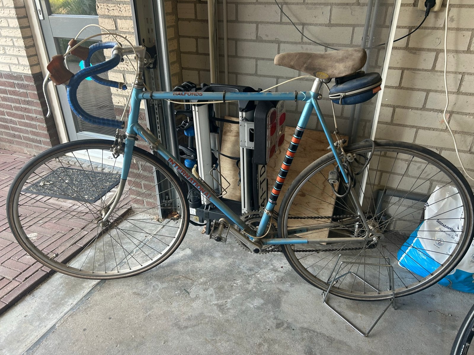 Vintage Racefiets - Halfords International (ca. 40 jaar oud), Ophalen, Gebruikt, Velgrem, Overige merken