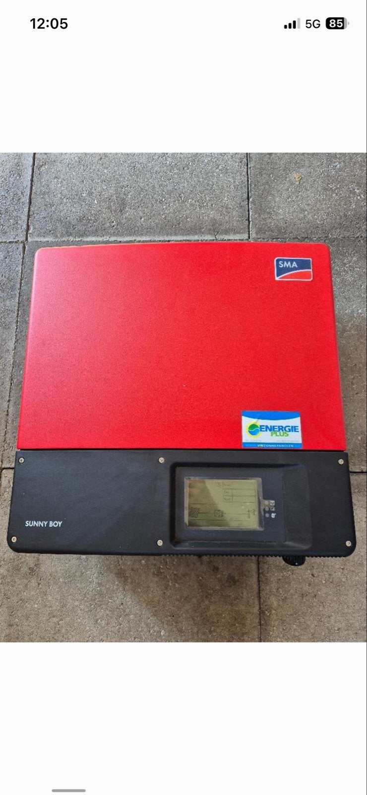 SMA Sunny Boy SB 5000TL-21 omvormer - 5 kW, Ophalen, Gebruikt, Overige typen, 200 wattpiek of meer