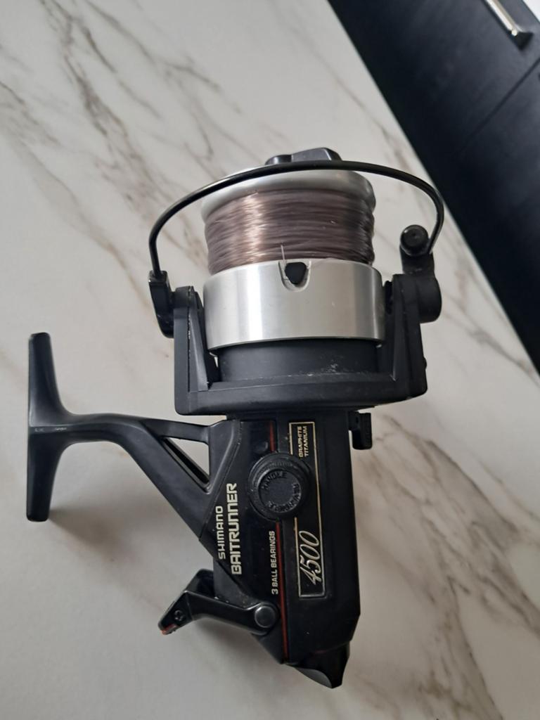 Shimano 4500 a, Watersport en Boten, Hengelsport | Karpervissen, Ophalen of Verzenden, Molen