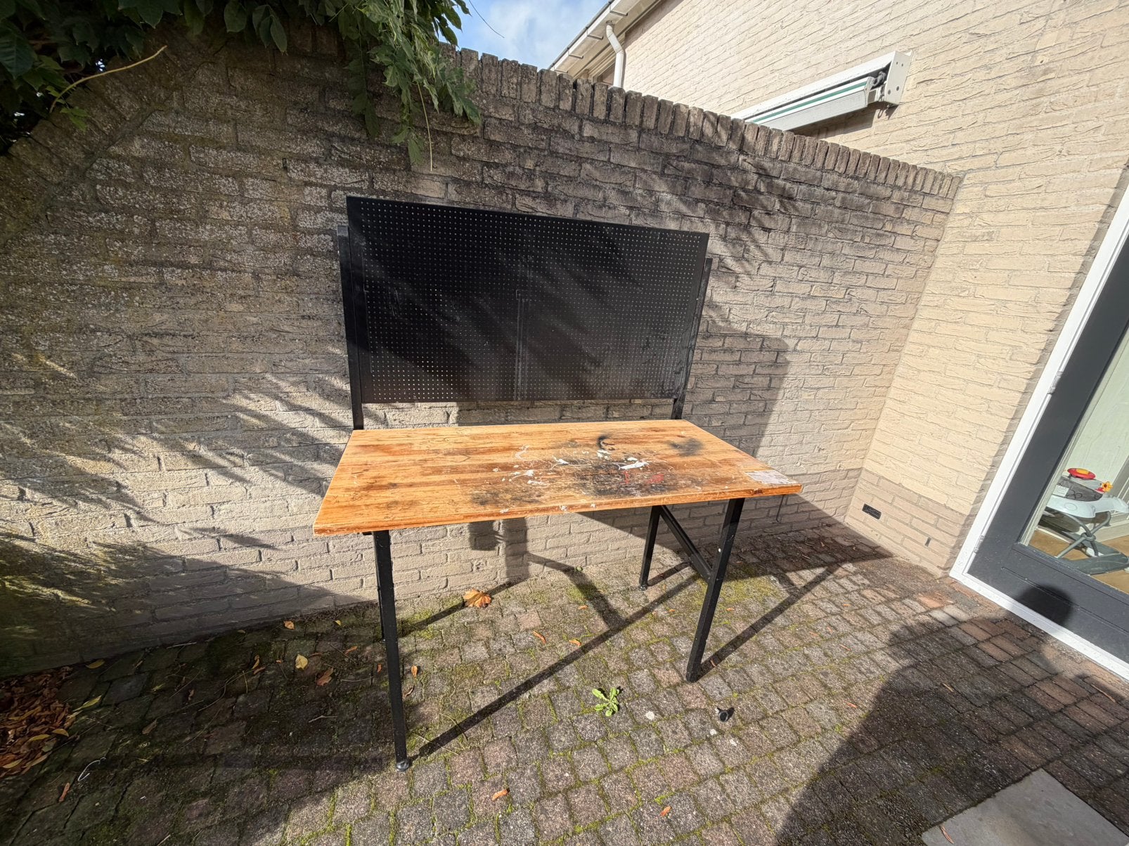 Werkbank inklapbaar., Doe-het-zelf en Verbouw, Ophalen, Zo goed als nieuw, Inklapbaar