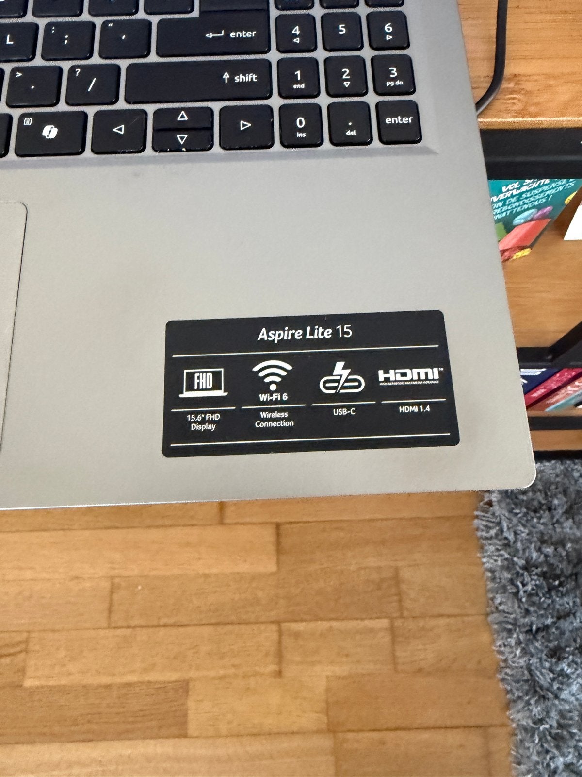 Acer Aspire Lite 15 laptop - Zo goed als nieuw, Ophalen, 2 tot 3 Ghz, 15 inch, Zo goed als nieuw