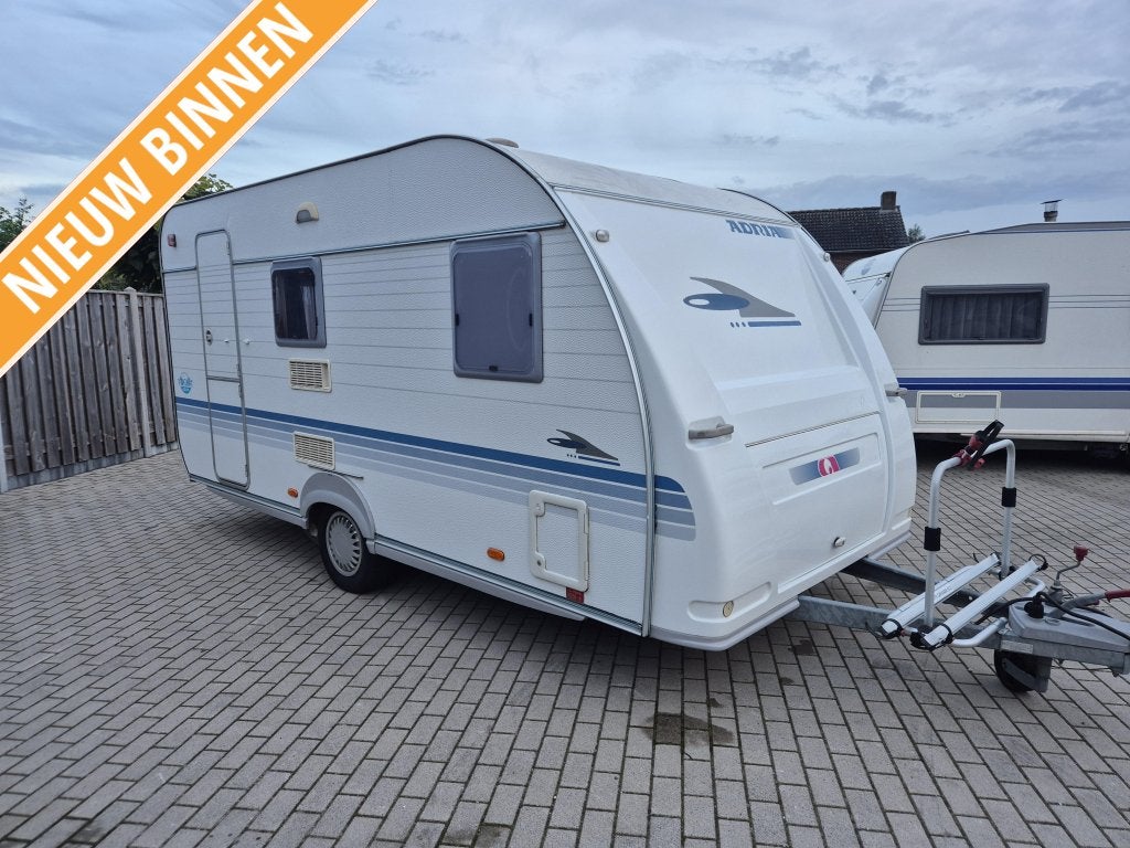 Adria Adora 432 PX Mover Panorama Luifel Fietsendrager, Bedrijf, Treinzit, 750 - 1000 kg, Fietsenrek