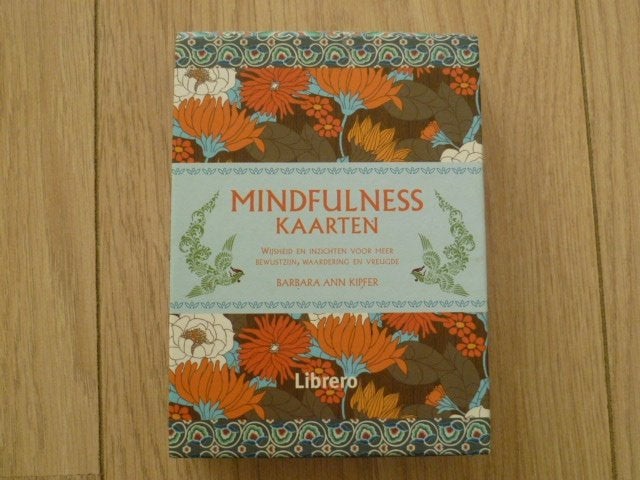 Barbara Ann Kipfer - Mindfulness kaarten, Verzenden, Zo goed als nieuw, Overige onderwerpen, Achtergrond en Informatie
