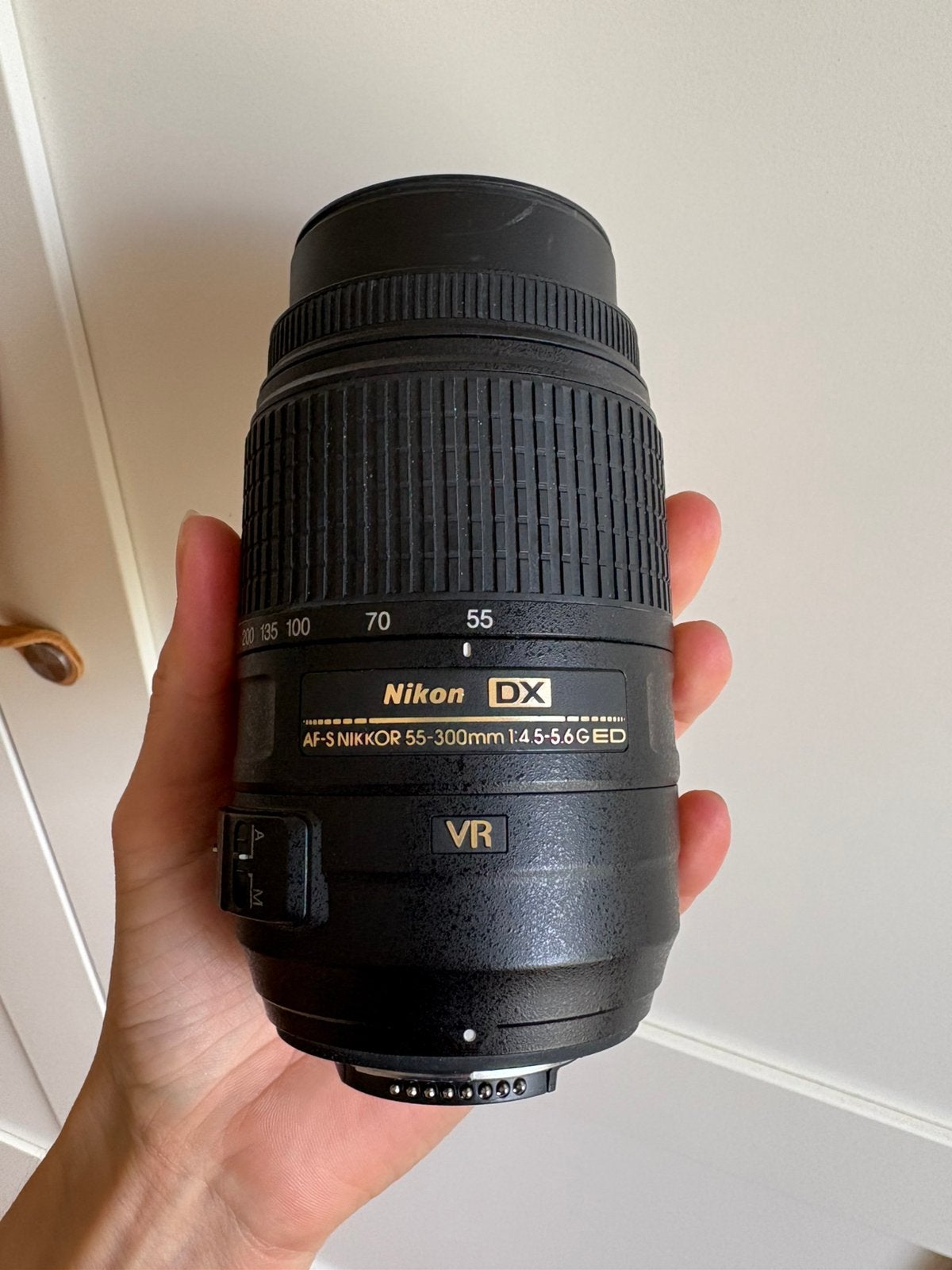 Nikon AFS 55-300DX Nikkor / 4.5-5.6G lens, Audio, Tv en Foto, Fotografie | Lenzen en Objectieven, Ophalen of Verzenden, Zo goed als nieuw
