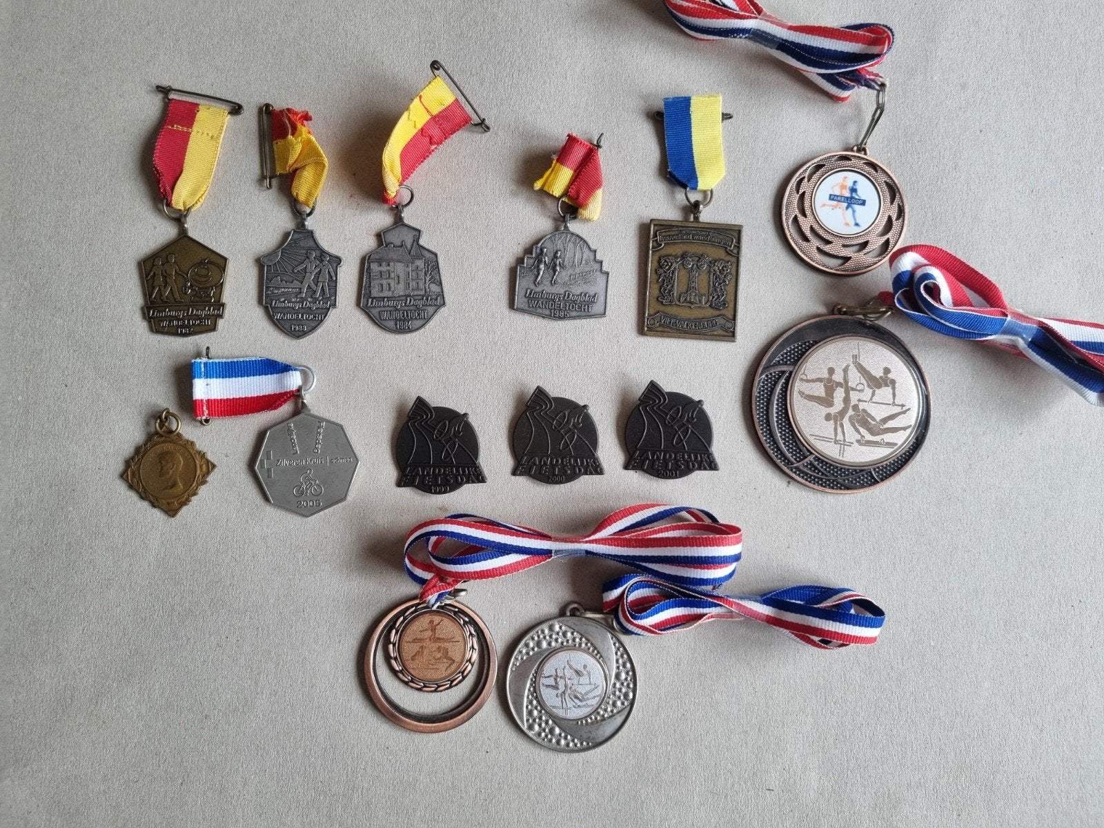 Diverse wandel medailles en andere sporten, Ophalen of Verzenden, Overige materialen, Nederland