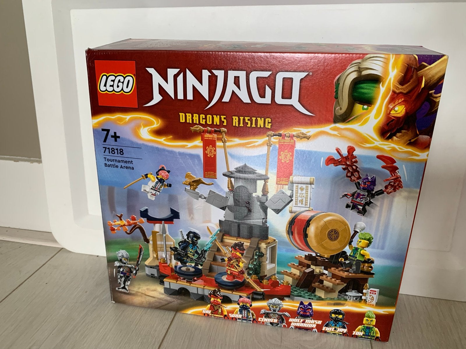LEGO Ninjago 71818 Tournament Battle Arena, Ophalen of Verzenden, Zo goed als nieuw