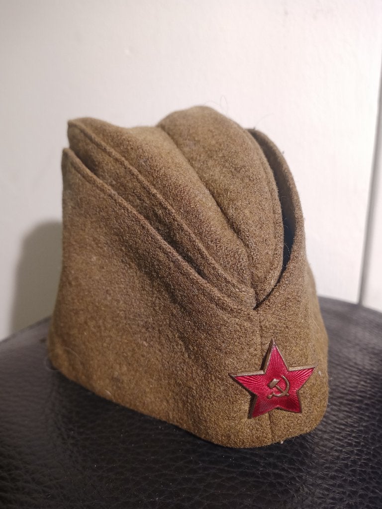 Russisch schuitje wo2, Ophalen of Verzenden, Overige gebieden, Helm of Baret