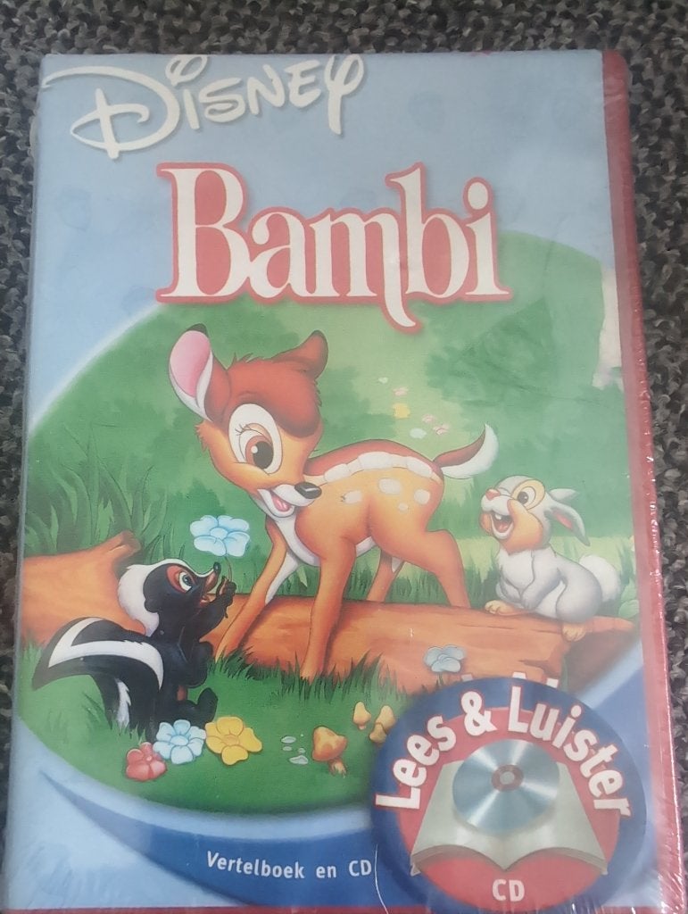 Luisterboek Bambi Disney (CD), Ophalen of Verzenden, Bambi of Dumbo, Nieuw, Overige typen