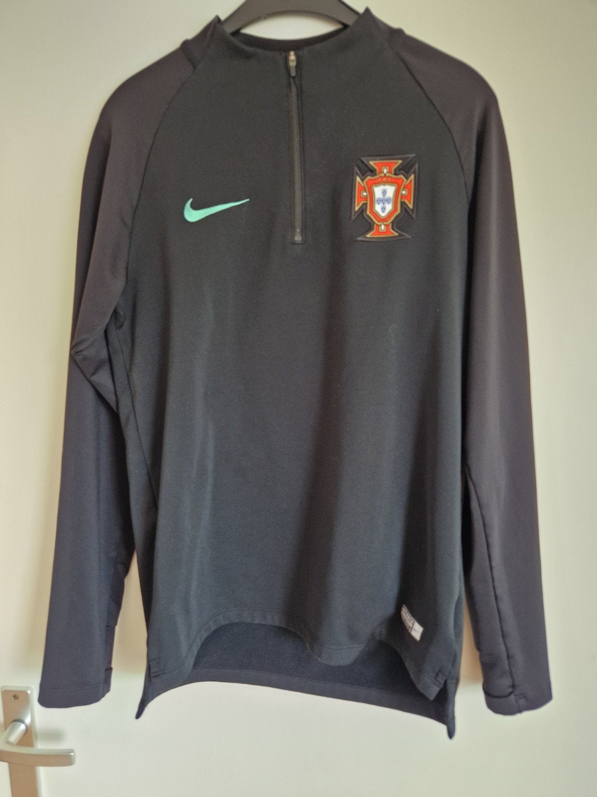 Nike Portugal Trainingspak - Zwart/Groen, Maat 48/50 (M), Zwart, Nike, Ophalen of Verzenden
